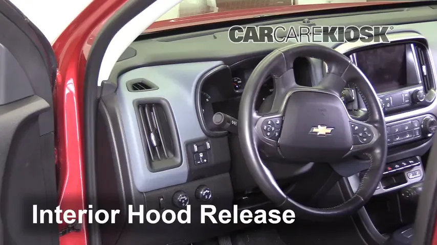 2019 Chevrolet Colorado Z71 2.8L 4 Cyl. Turbo Diesel Crew Cab Pickup Hood